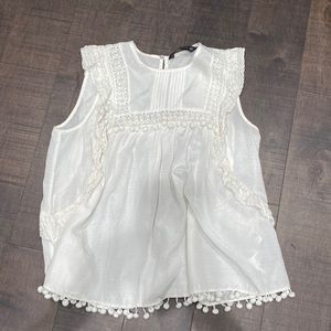 Zara blousy tank top XS
